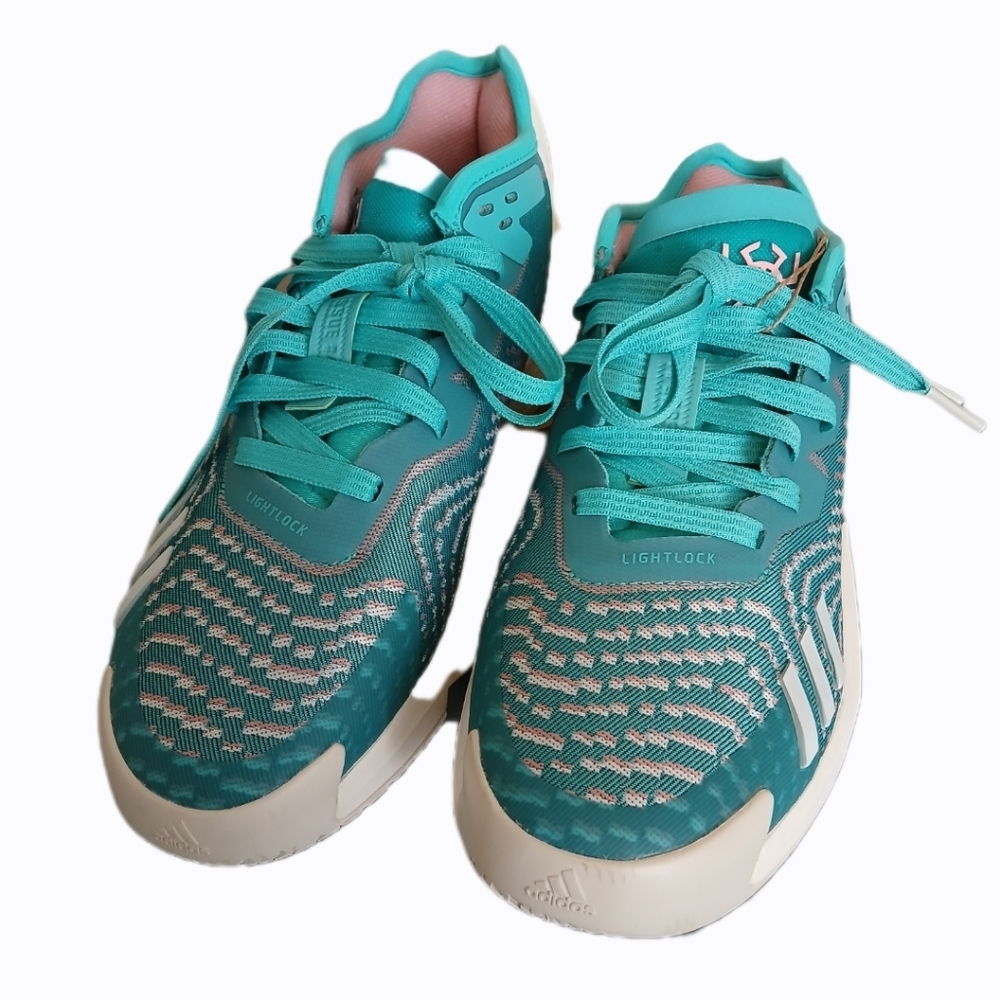 Adidas Size 8 D.O.N. Mitchell Lightstrike Basketball Athletic Sneaker Shoe Mint